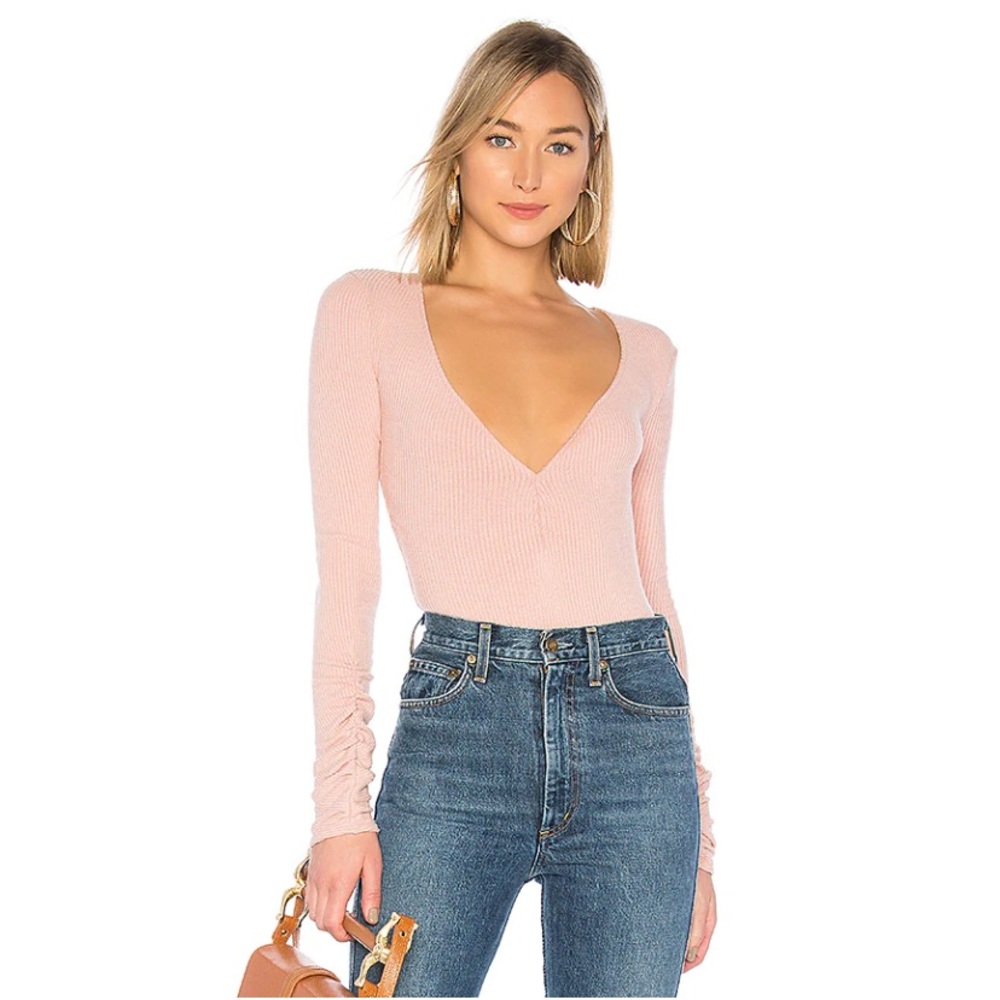 Free People Cozy Up with Me Bodysuit